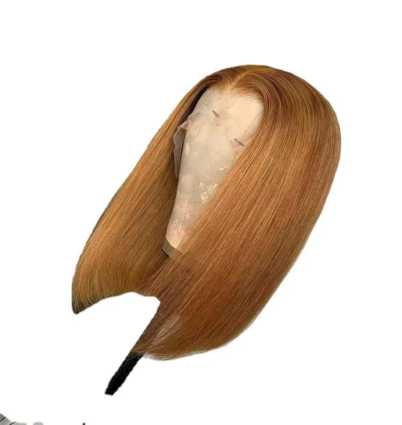 Lace Forehead Wig, Blond Human Hair Wig Lace Forehead Wig, Blond Human Hair Wig
